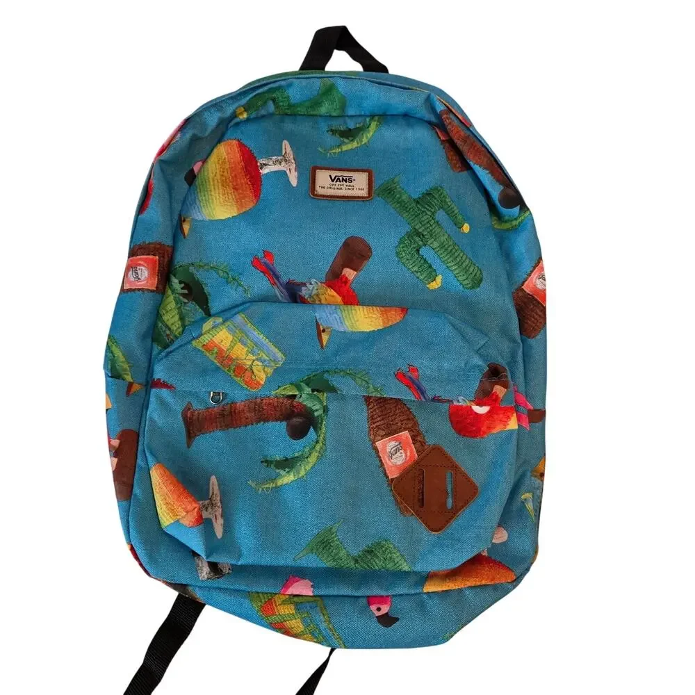 Vans Old Skool Novelty Tropical Piñata Backpack Blue One Size